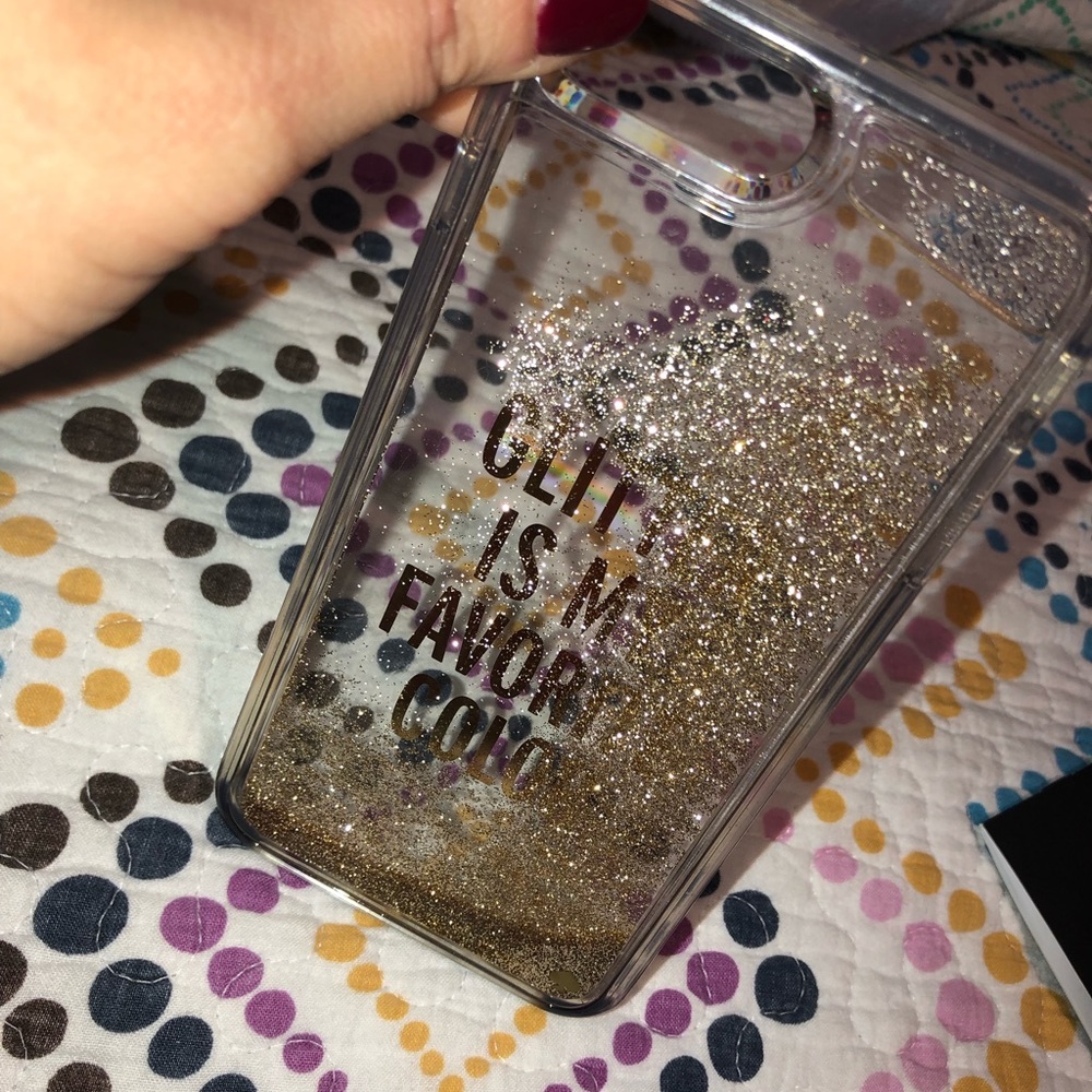 ♠️Kate Spade Glitter iPhone case